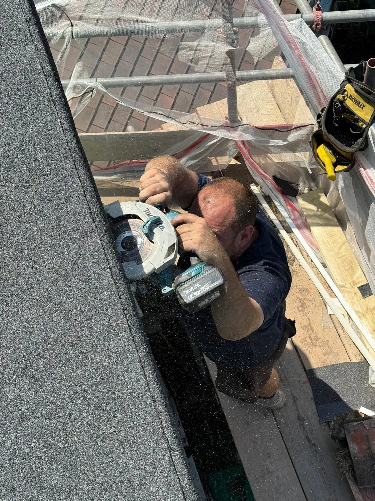 Emergency storm damage repair
